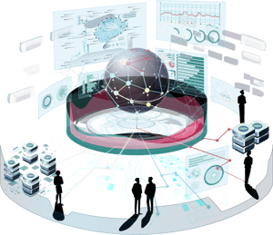 People collaborating on a semantic graph
